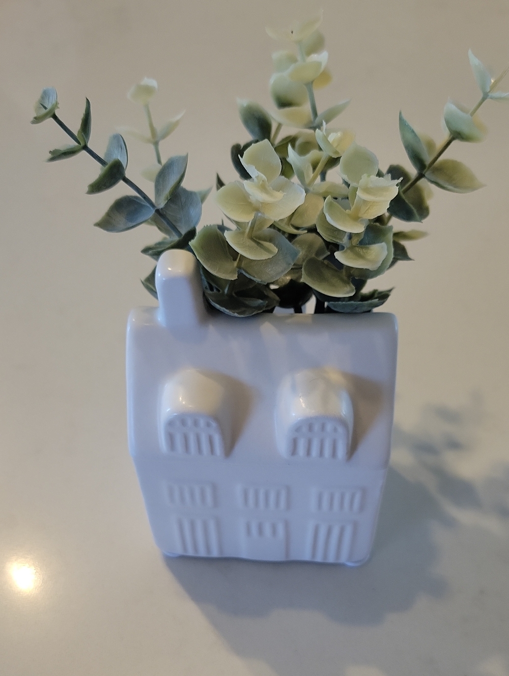 Mainstays New Faux Eucalyptus Planter